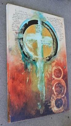 Abstract Cross Paintings