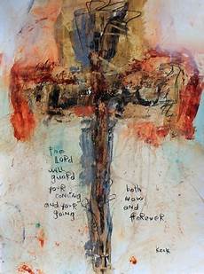 Abstract Cross Paintings