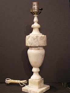 Alabaster Orange Lamp