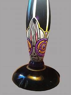 Alabaster Orange Lamp