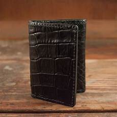 Alligator Trifold Wallets