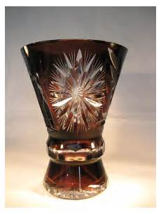 Antique Filigree Glass Vases