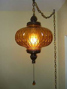 Antique Glass Oil Lamp