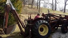 Antique Loader Backhoe