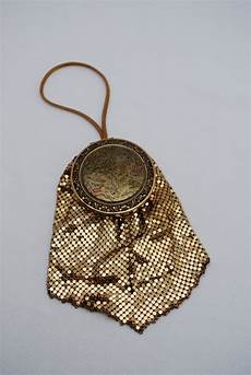 Antique Silver Mesh Purse
