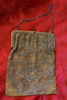 Antique Silver Mesh Purse