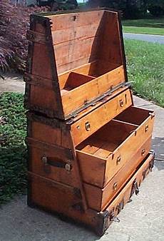 Antique Wooden Trunks