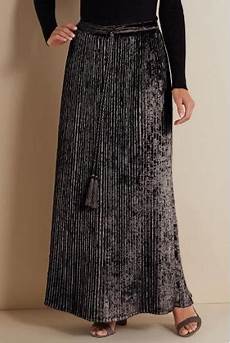 Bonded Velvet Mini Skirt