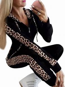 Brushed Leopard Print Joggers
