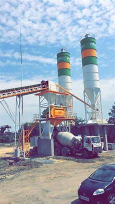 Concrete batching plants