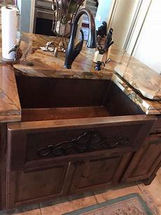 Copper Apron Farm Sink