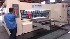 Corrugated box machinery