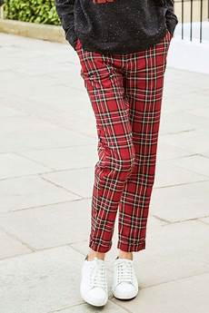 Cropped Peg Trousers