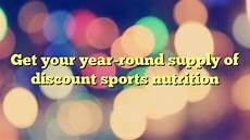 Discount Sports Nutrition