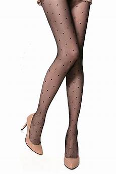 Dot Jacquard Tights
