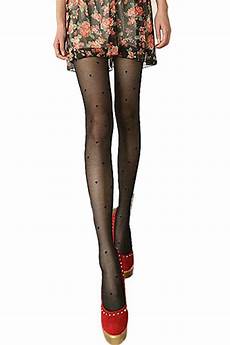 Dot Jacquard Tights