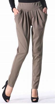 Drop Crotch Knitted Trousers