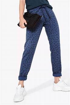 Grid Print Joggers