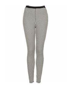 High-Waisted Jacquard Treggings