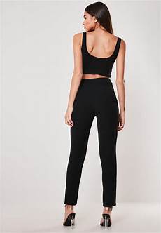 Laundry Check Cigarette Trousers
