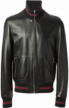 Leather Bomber Jacket