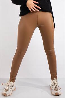 Leather-Look Joggers