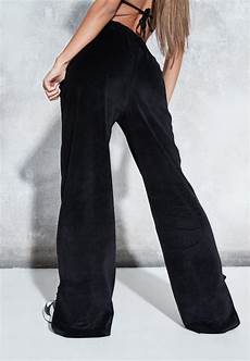 Leather-Look Seam Detail Joggers