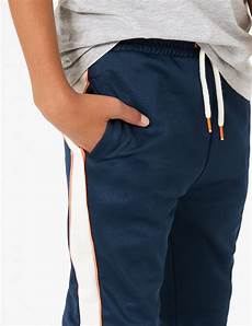 Marl Mix Side Stripe Joggers