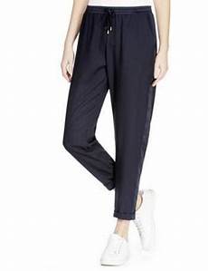 Marl Mix Side Stripe Joggers
