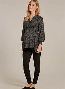 Maternity Dogtooth Treggings