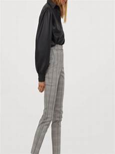 Maternity Houndstooth Cigarette Trousers