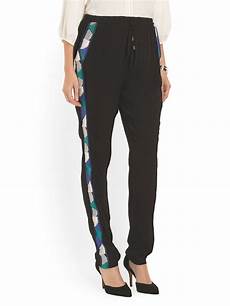 Metallic Quilted Joggers