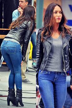 Moto Denim Pencil Skirt