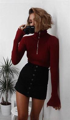 Moto Quilted Denim Skirt