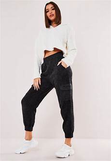 Petite Brushed Leopard Print Joggers