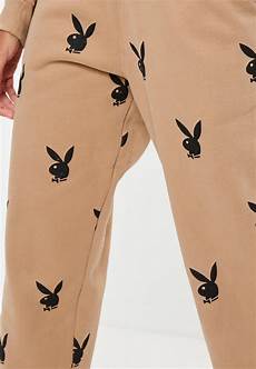Petite Brushed Leopard Print Joggers