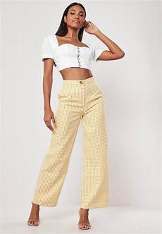 Petite Disk Print Wide Leg Trousers