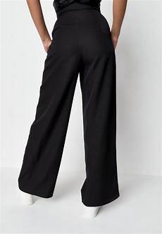 Petite Disk Print Wide Leg Trousers