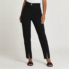 Petite Dogtooth Cigarette Trousers