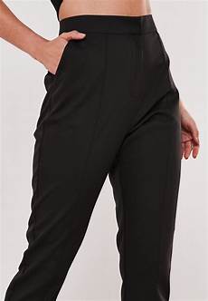 Petite Dogtooth Cigarette Trousers