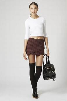 Petite Exclusive Dogtooth Skort