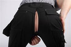 Pinstripe Zip Pocket Trousers