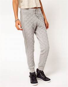Quilted Metallic Joggers