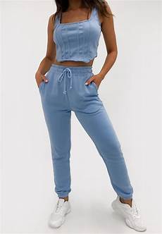 Rib Waist Joggers