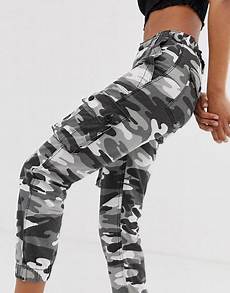 Ripped Utility Trousers