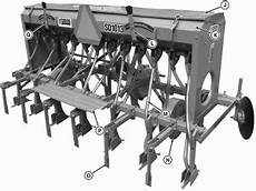 Seed Drill Mounted with Fertilizer and Spring Tine