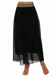 Silk Georgette Skirt By Boutique