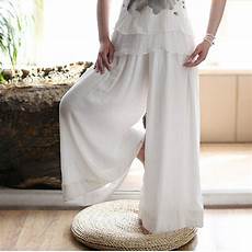 Silk Taffeta Wide Leg Trousers