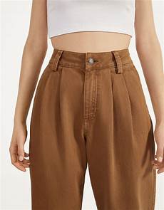 Slouchy Satin Stripe Trousers