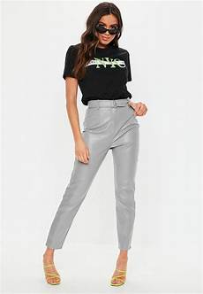 Tall Houndstooth Cigarette Trousers